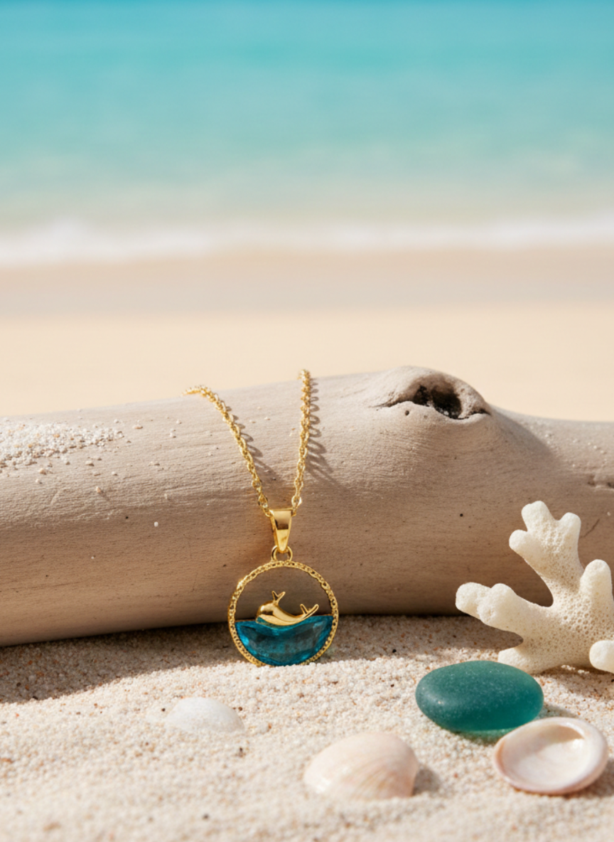 AQUA SOUL CHAIN PENDANT