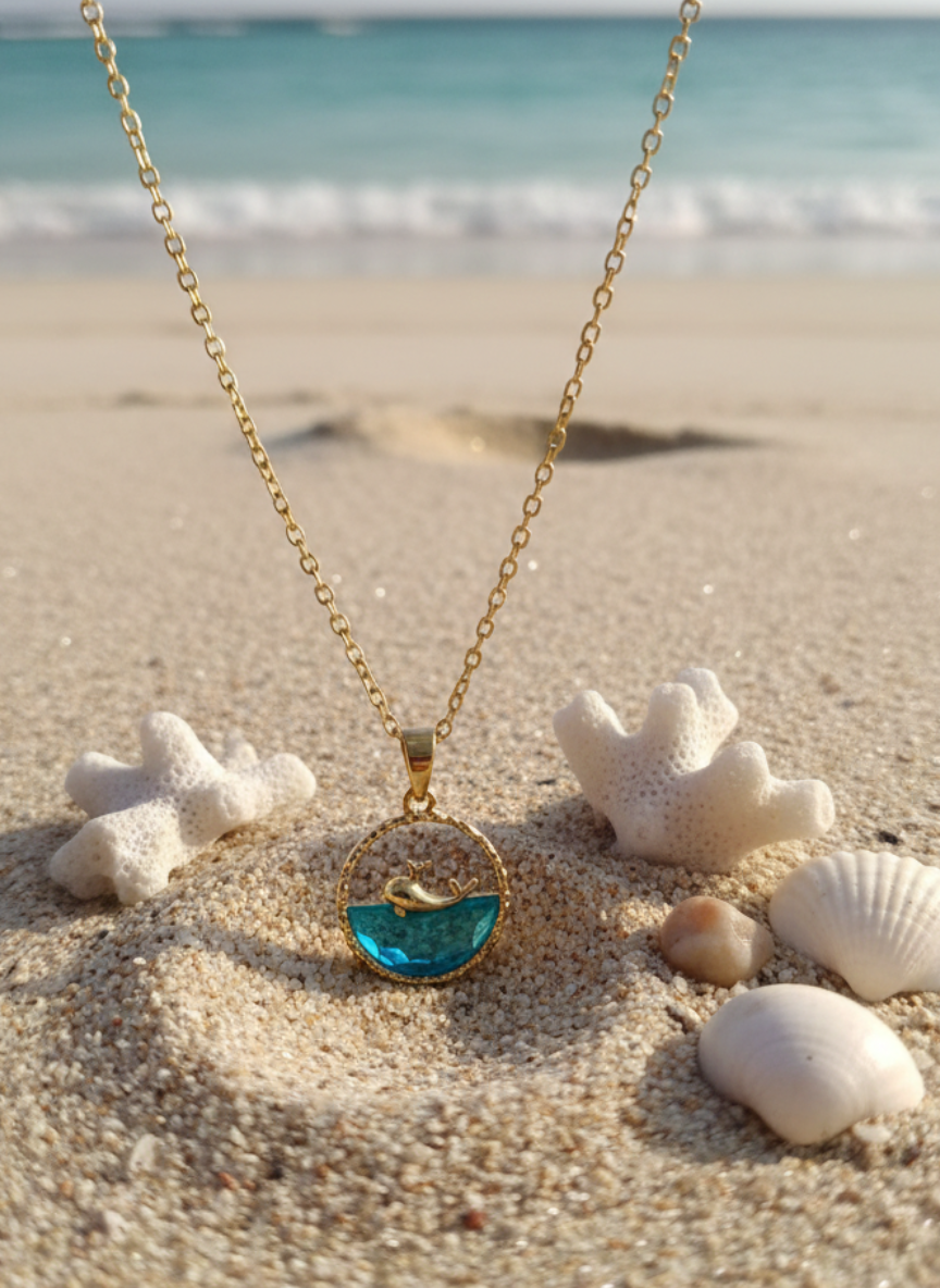 AQUA SOUL CHAIN PENDANT