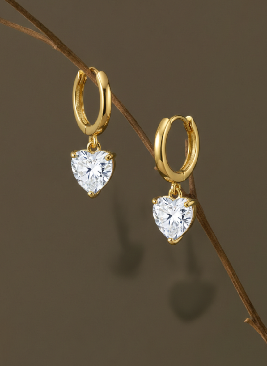 SWEETHEART DROP EARRINGS